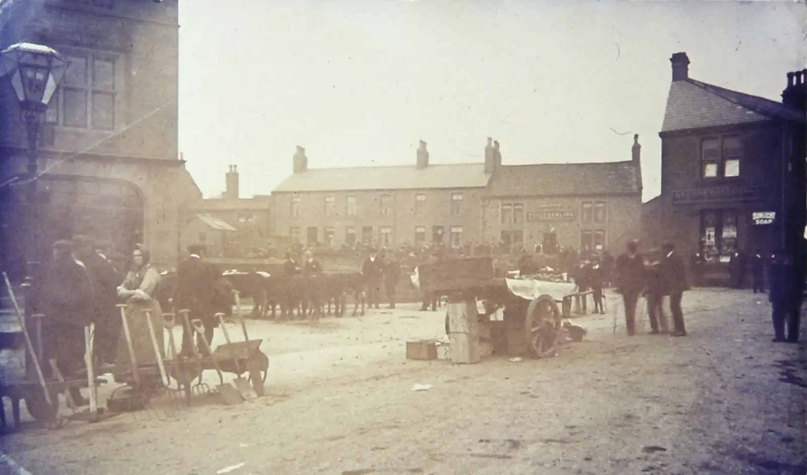 Historical view of Punch Bowl Hill